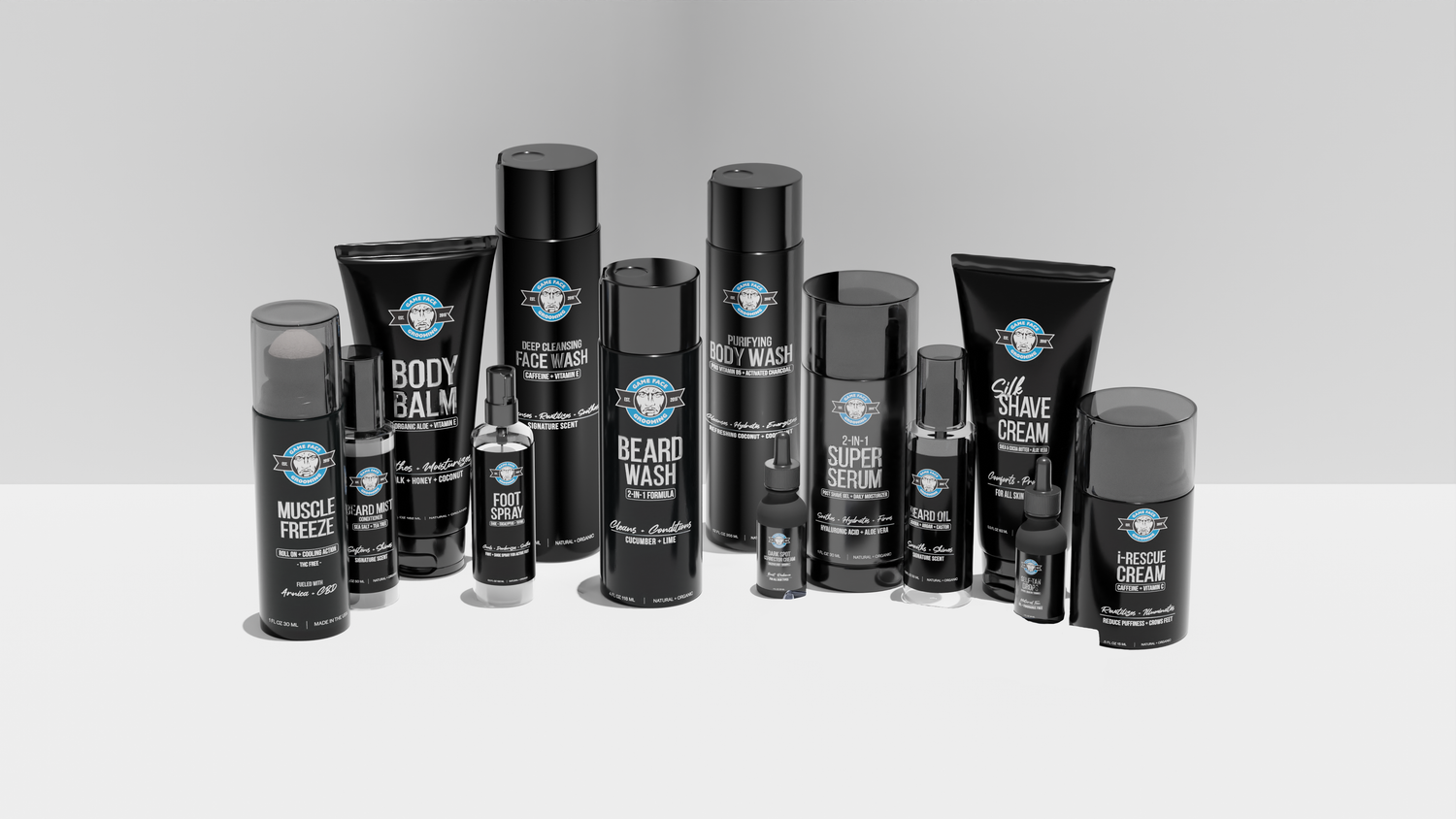 Game Face Grooming Lineup