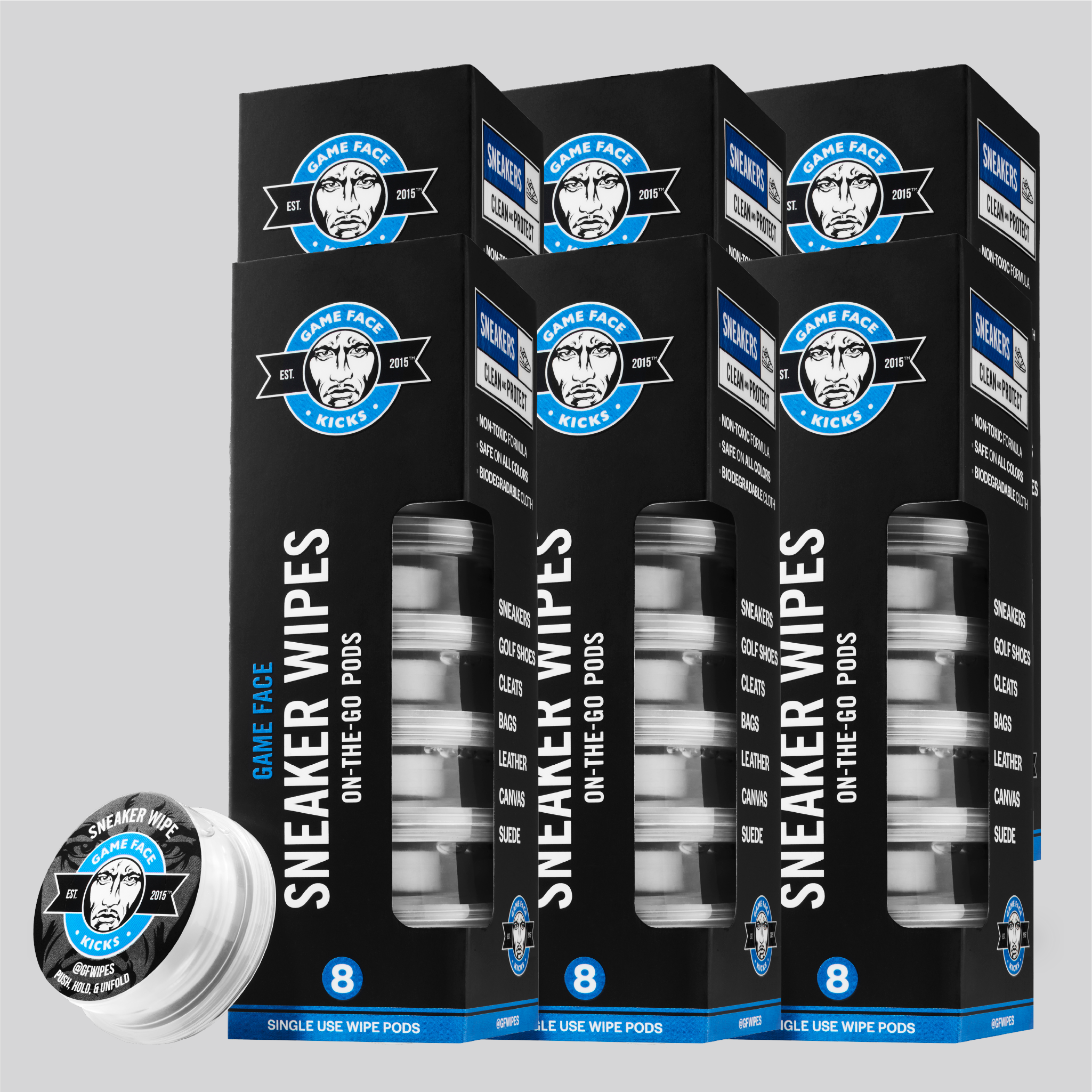 Sneaker Wipes Bundle Game Face Grooming Sneaker Wipes Bundle Game Face Grooming