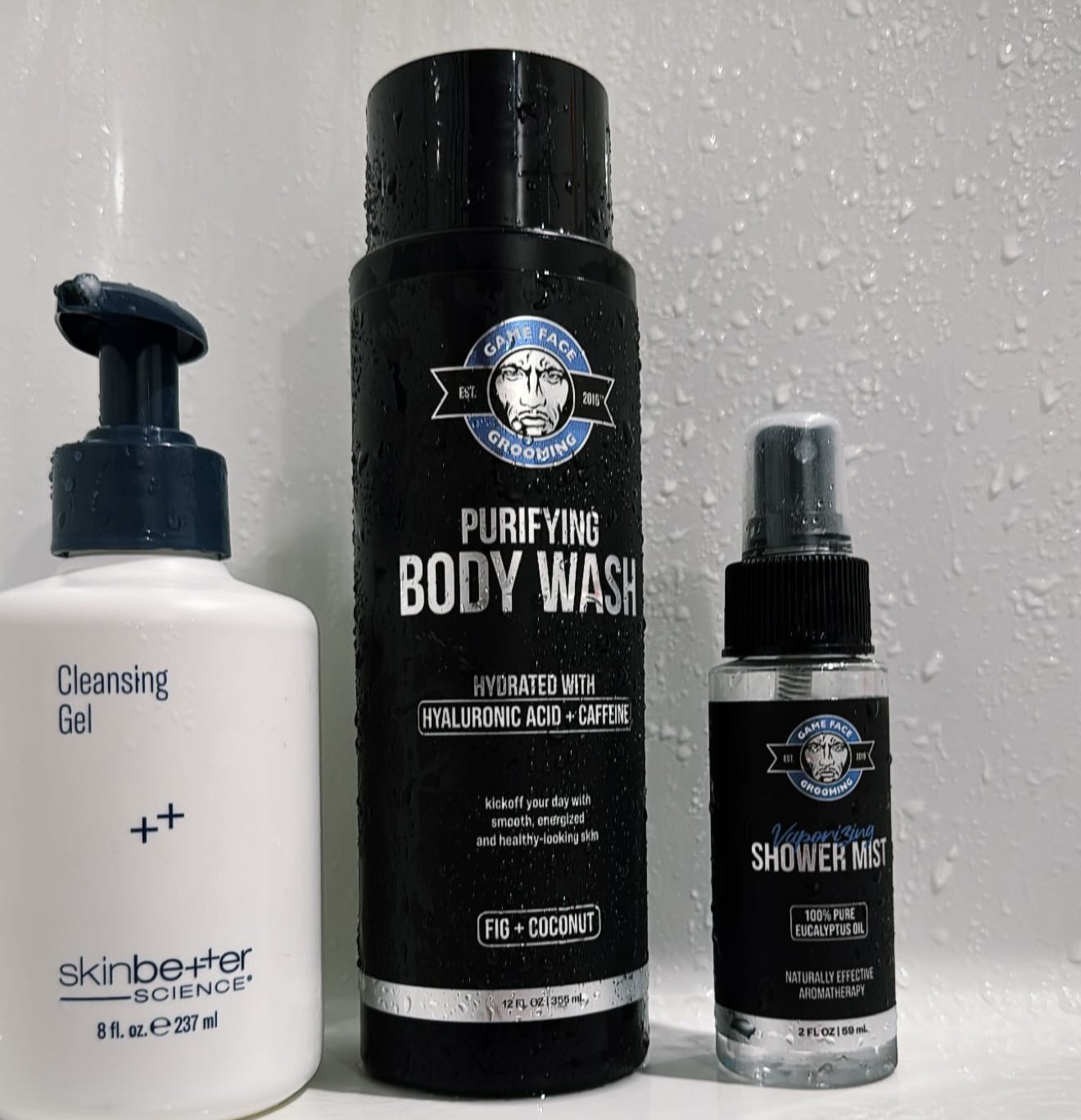 The Body Wash That Eliminates Odor for up to 24-Hours: Game Face Grooming Bergamot & Green Tea Body Wash with ODORLOCK® Technology