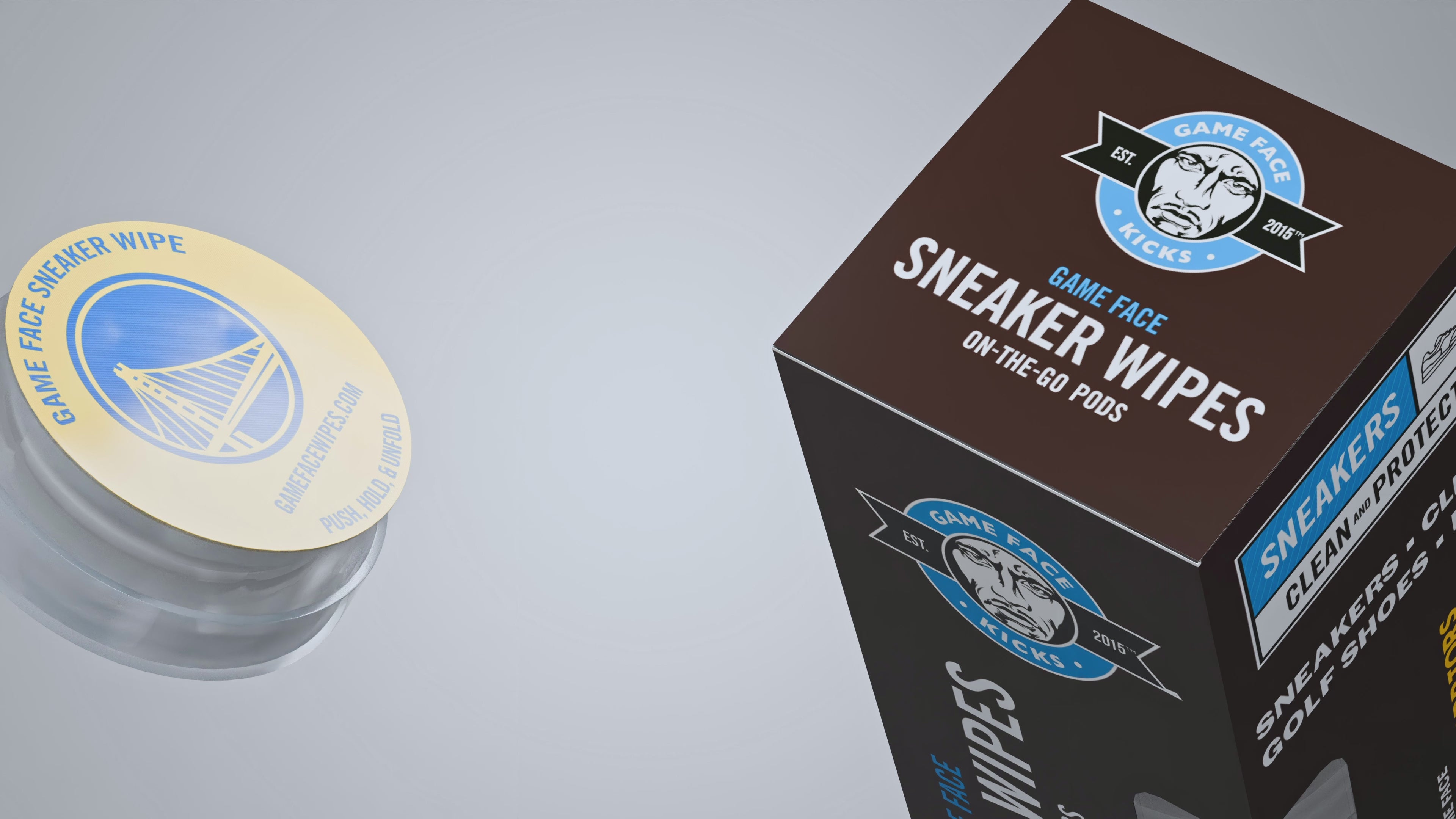 On-The-Go Sneaker Cleaning Wipes - Warriors