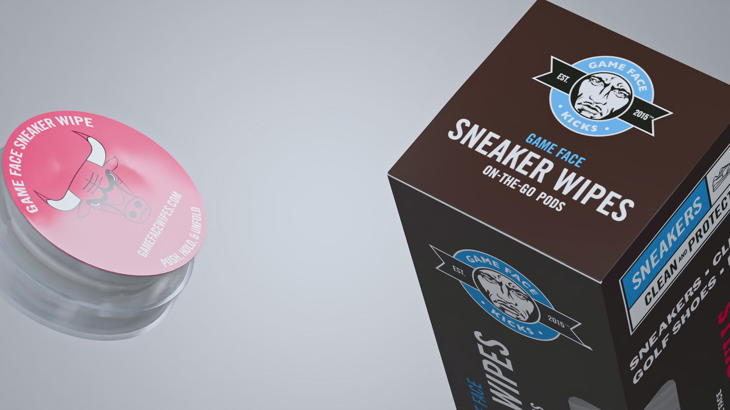 On-The-Go Sneaker Cleaning Wipes - Bulls